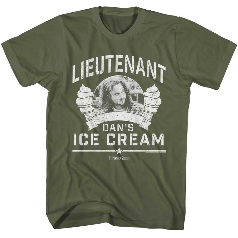Forrest Gump - FORREST GUMP LT DAN ICE CREAM Adult Shirt