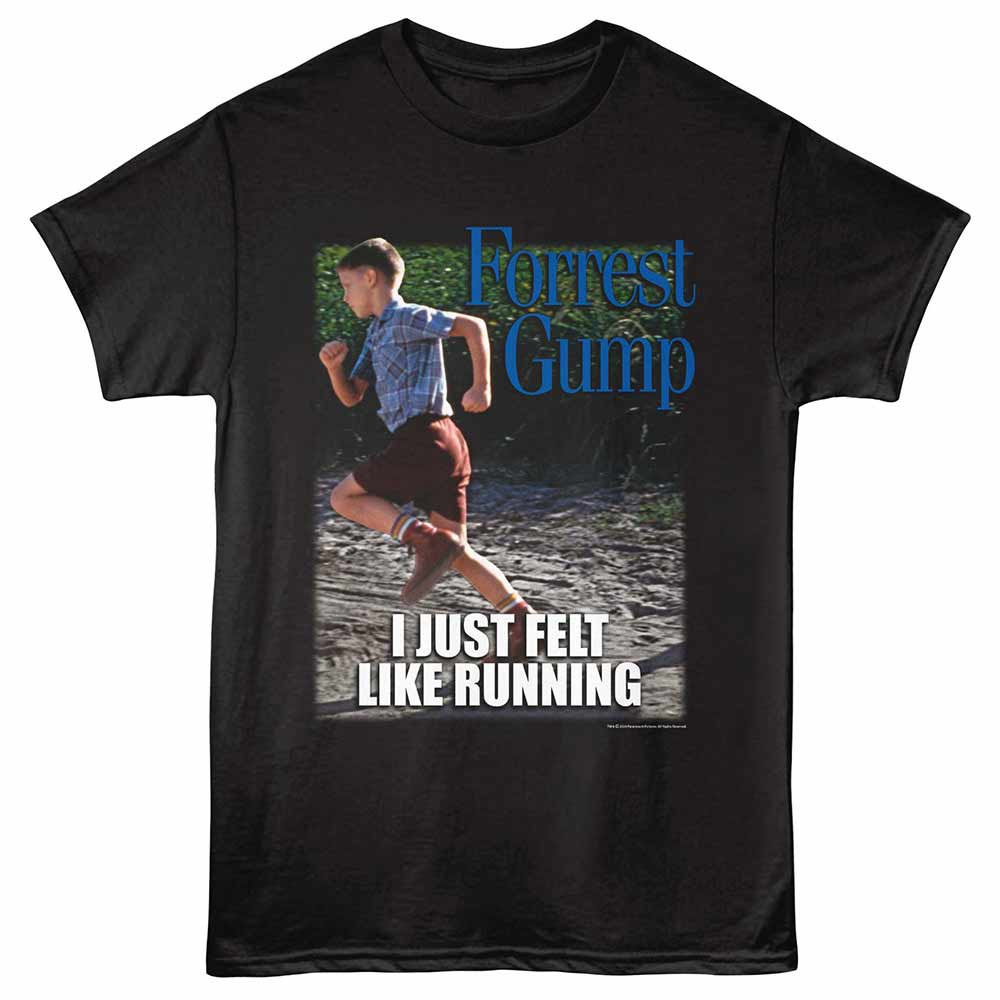 Forrest Gump - FORREST GUMP FELT LIKE RUNNING Adult Shirt