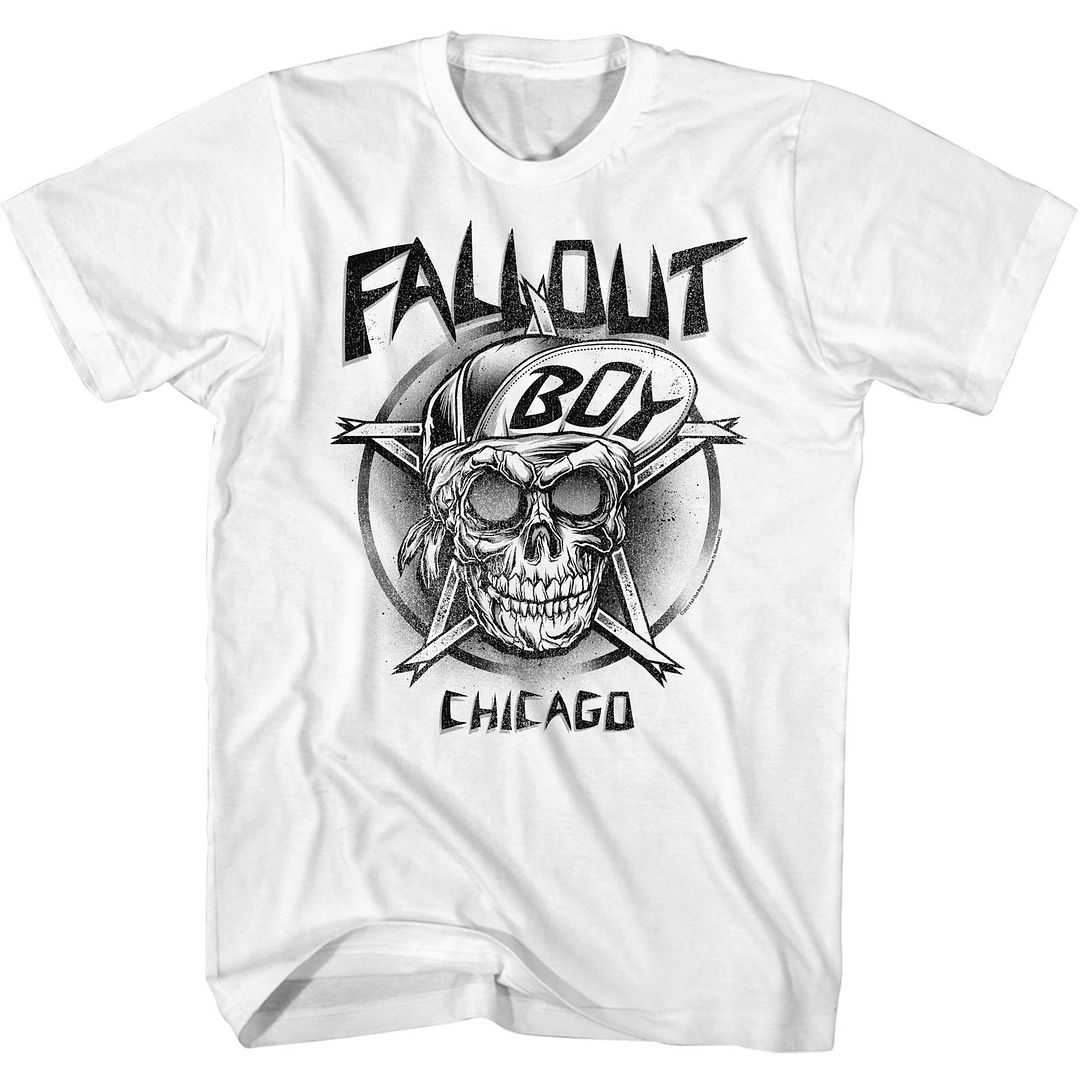 Fall Out Boy - FOB CHICAGO Adult Shirt