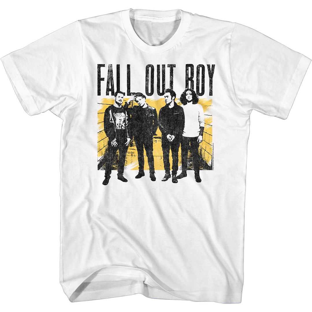 Fall Out Boy - FOB BLOCK Adult Shirt