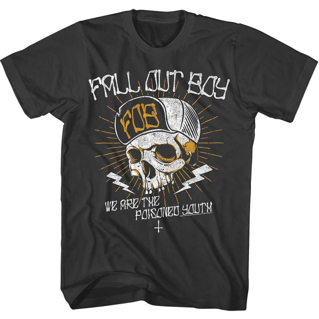 Fall Out Boy - WE ARE THE POISONED YOUTH Adult Shirt