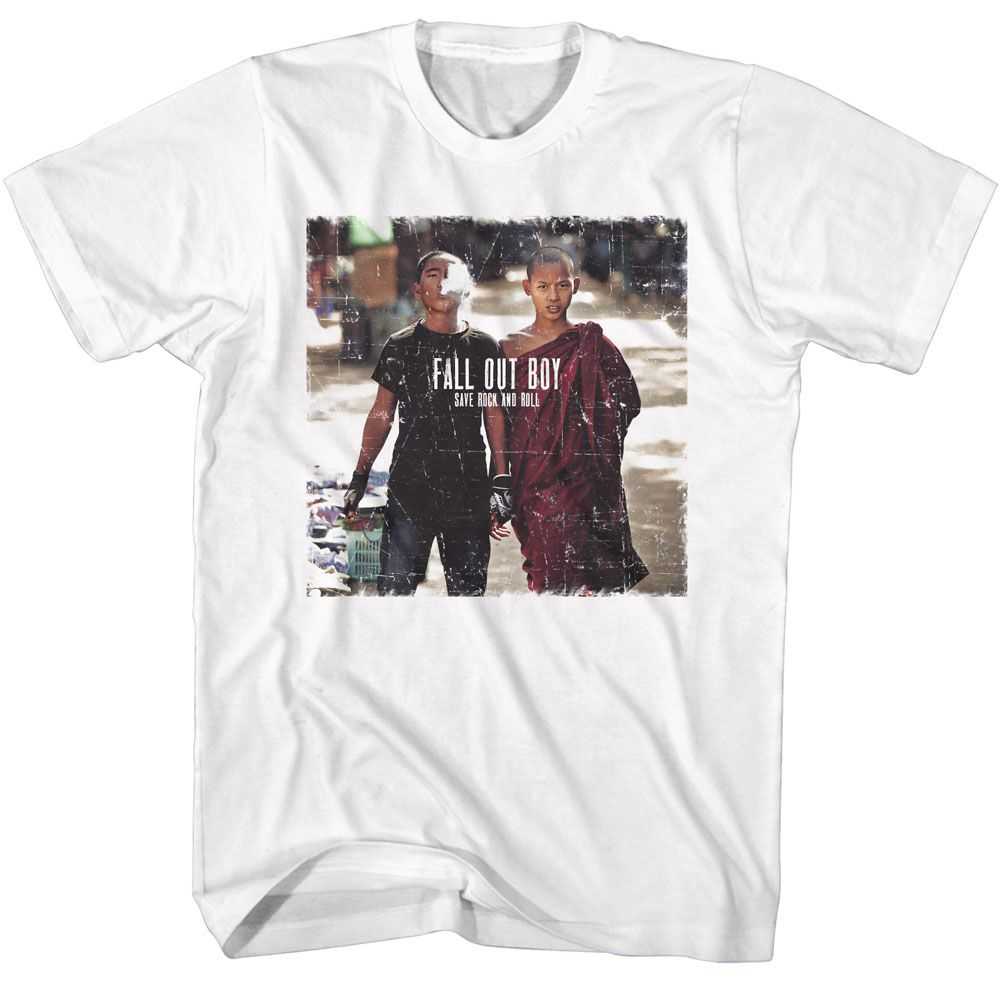 Fall Out Boy - FOB SAVE ROCK AND ROLL Adult Shirt