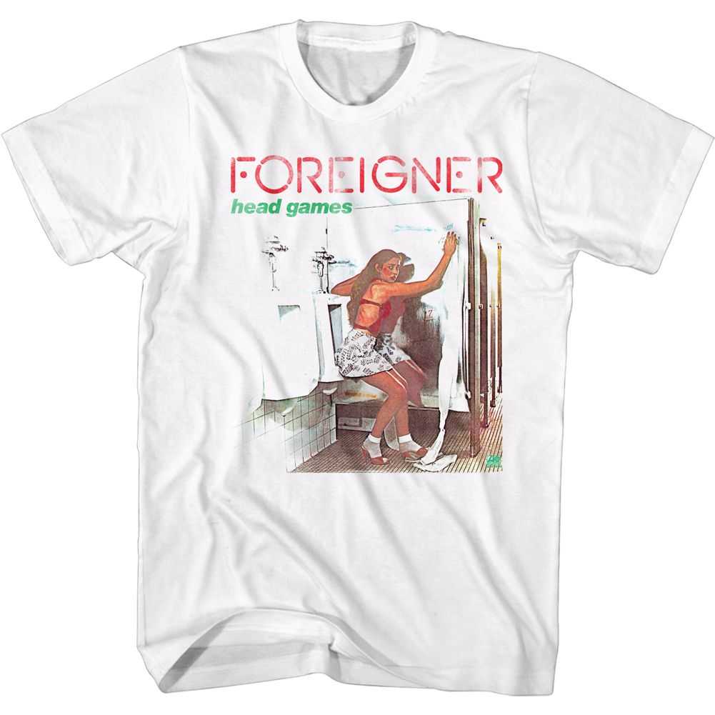 Foreigner - HEAD GAMES COVER Adult Shirt