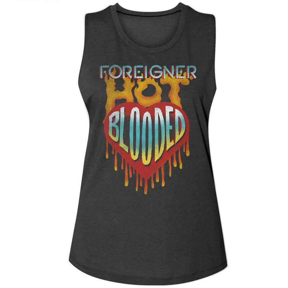 Foreigner - FOREIGNER HOT BLOODED Adult Shirt