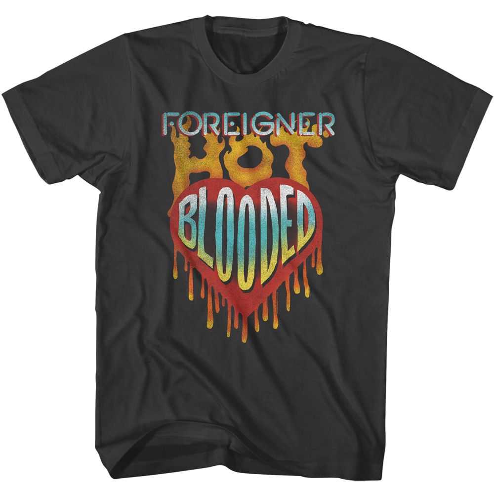 Foreigner - FOREIGNER HOT BLOODED Adult Shirt