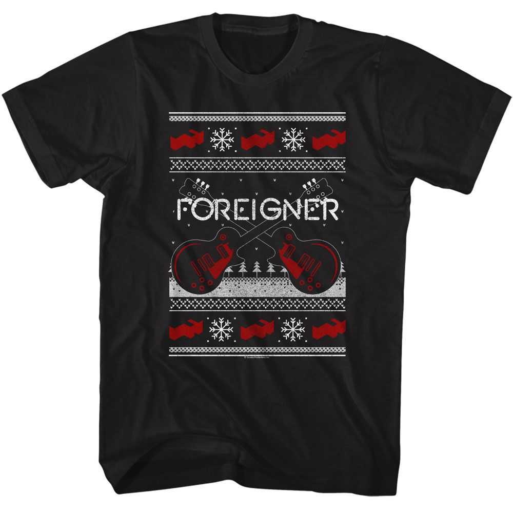 Foreigner - FOREIGNER CHRISTMAS XMAS SWEATER Adult Shirt