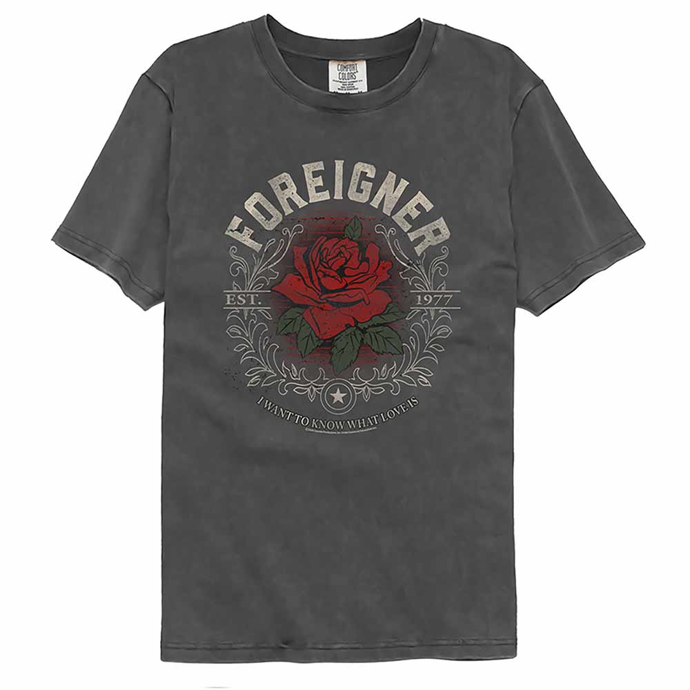 Foreigner - FOREIGNER LOVE IS Adult Shirt