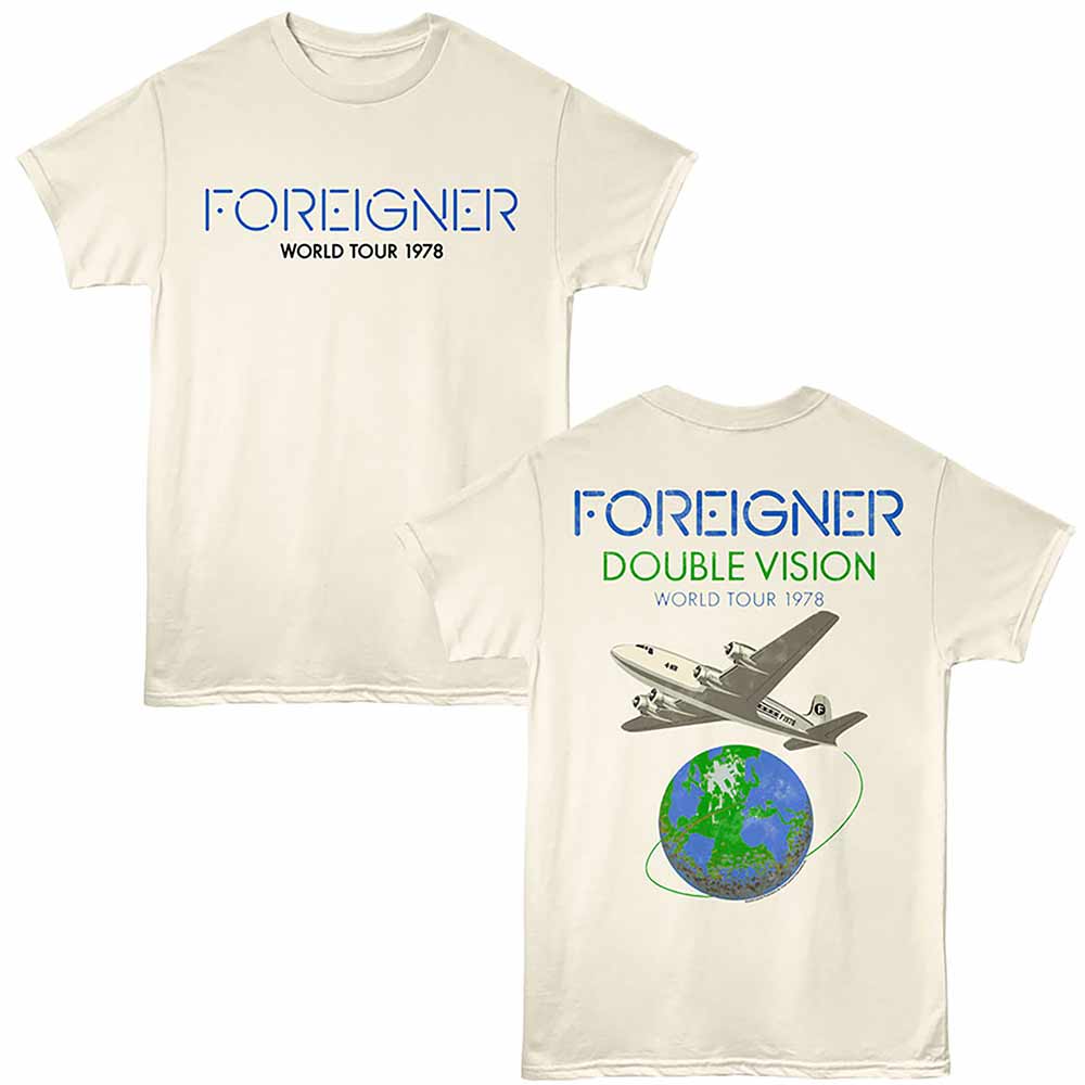 Foreigner - FOREIGNER DV WORLD TOUR Adult Shirt