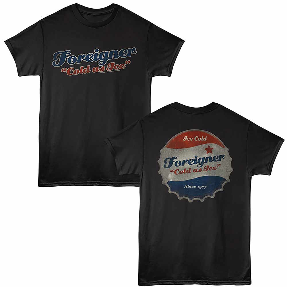 Foreigner - FOREIGNER COLD AS ICE Adult Shirt
