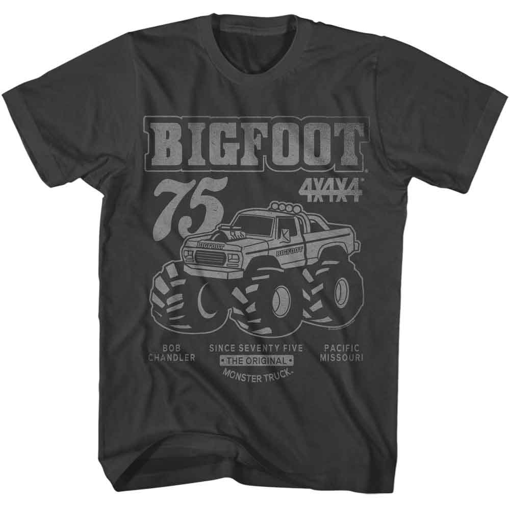 Bigfoot - BIGFOOT SINCE SEVENTY FIVE Adult Shirt