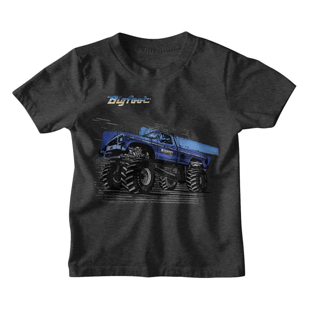 Bigfoot - BIGFOOT TRUCK ZOOM Youth Shirt