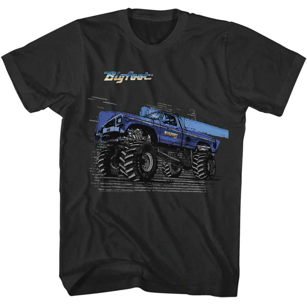 Bigfoot - BIGFOOT TRUCK ZOOM Adult Shirt