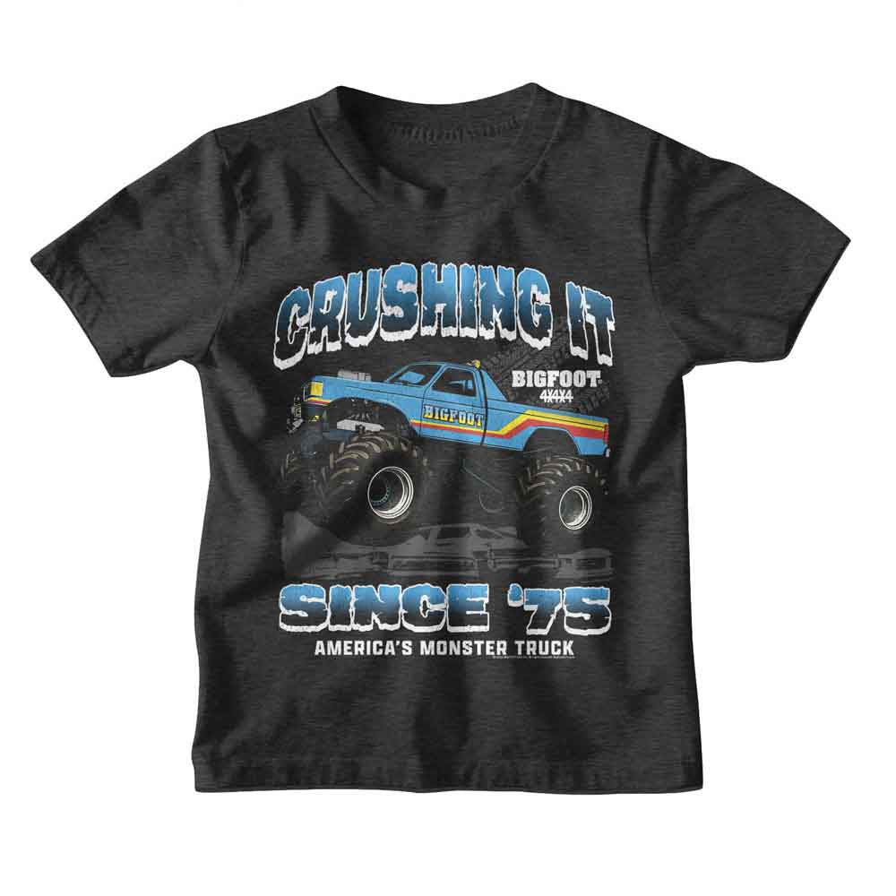 Bigfoot - BIGFOOT CRUSHING IT 75 Youth Shirt