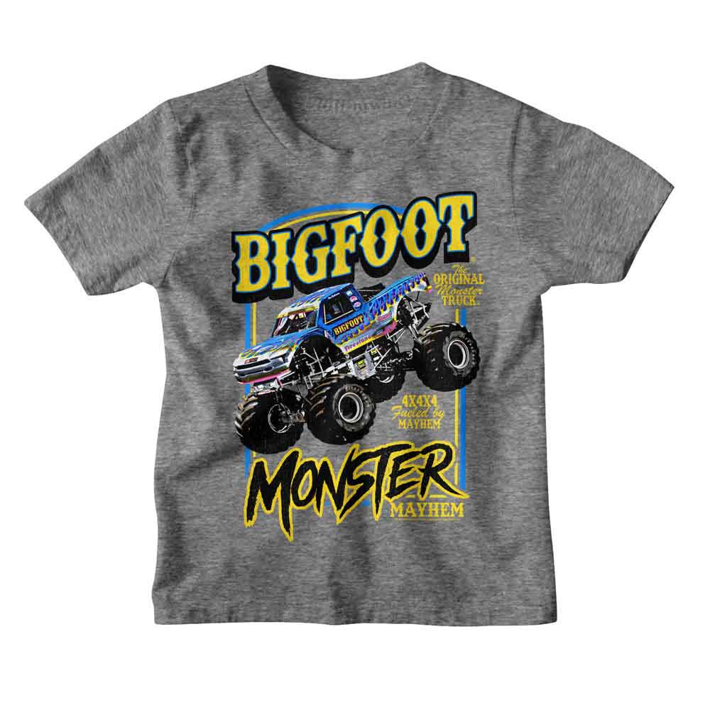 Bigfoot - BIGFOOT MAYHEM MONSTER Youth Shirt