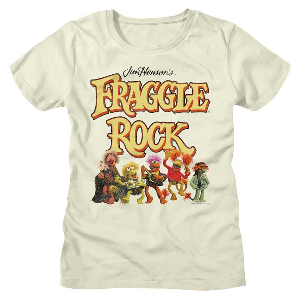 Fraggle Rock - FRAGGIES AND LOGO Adult Shirt