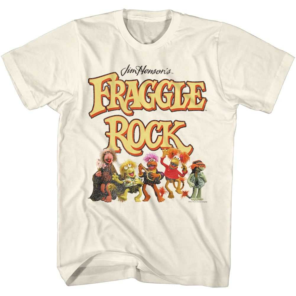 Fraggle Rock - FRAGGIES AND LOGO Adult Shirt