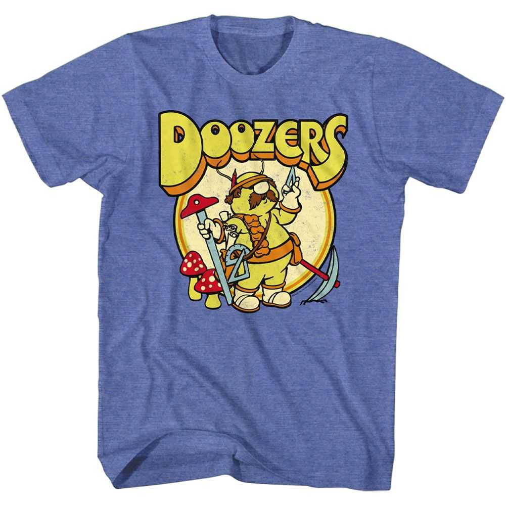 Fraggle Rock - DOOZERS RETRO CIRCLE Adult Shirt