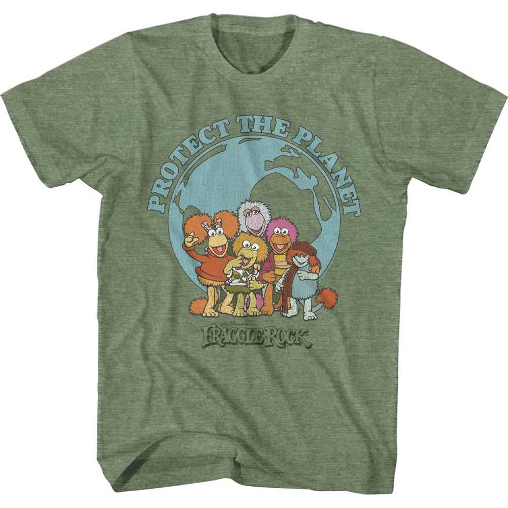 Fraggle Rock - SAVE THE PLANET Adult Shirt