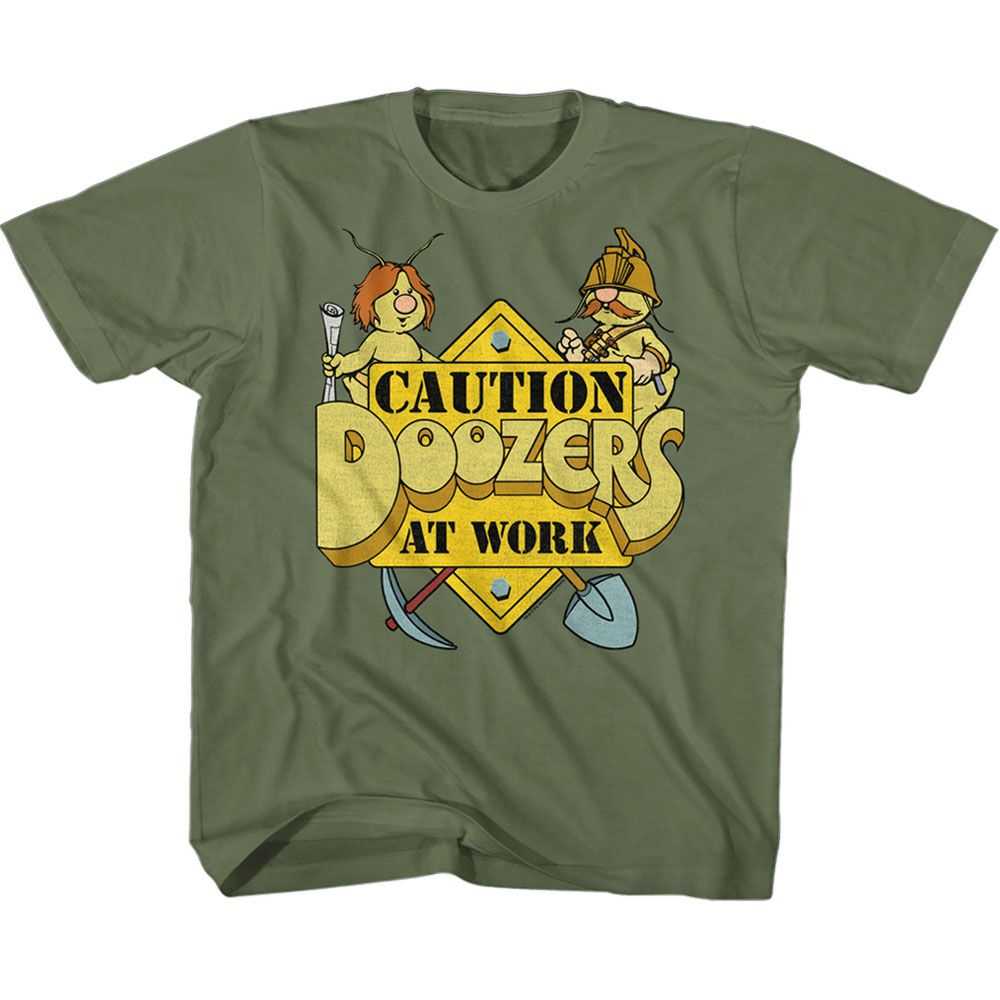 Fraggle Rock - CAUTION DOOZERS Youth Shirt