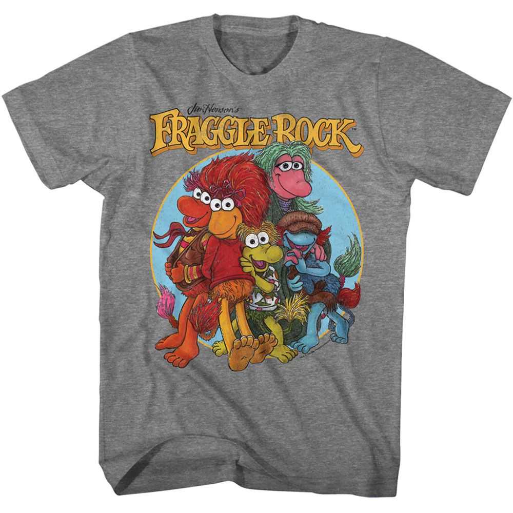 Fraggle Rock - FRAGGLE ROCK DRAWN FRAGGLES Adult Shirt