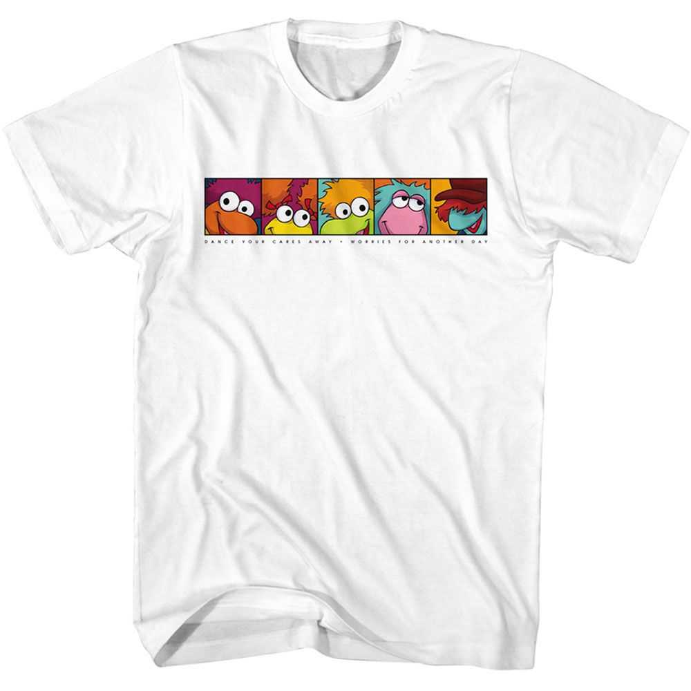 Fraggle Rock - FRAGGLE ROCK DANCE CARES AWAY Adult Shirt