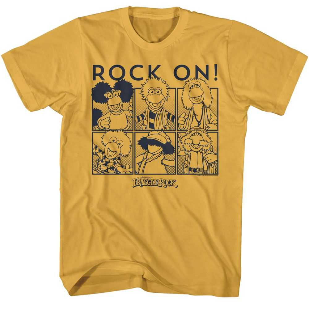 Fraggle Rock - FRAGGLE ROCK HALFTONE BOXES Adult Shirt