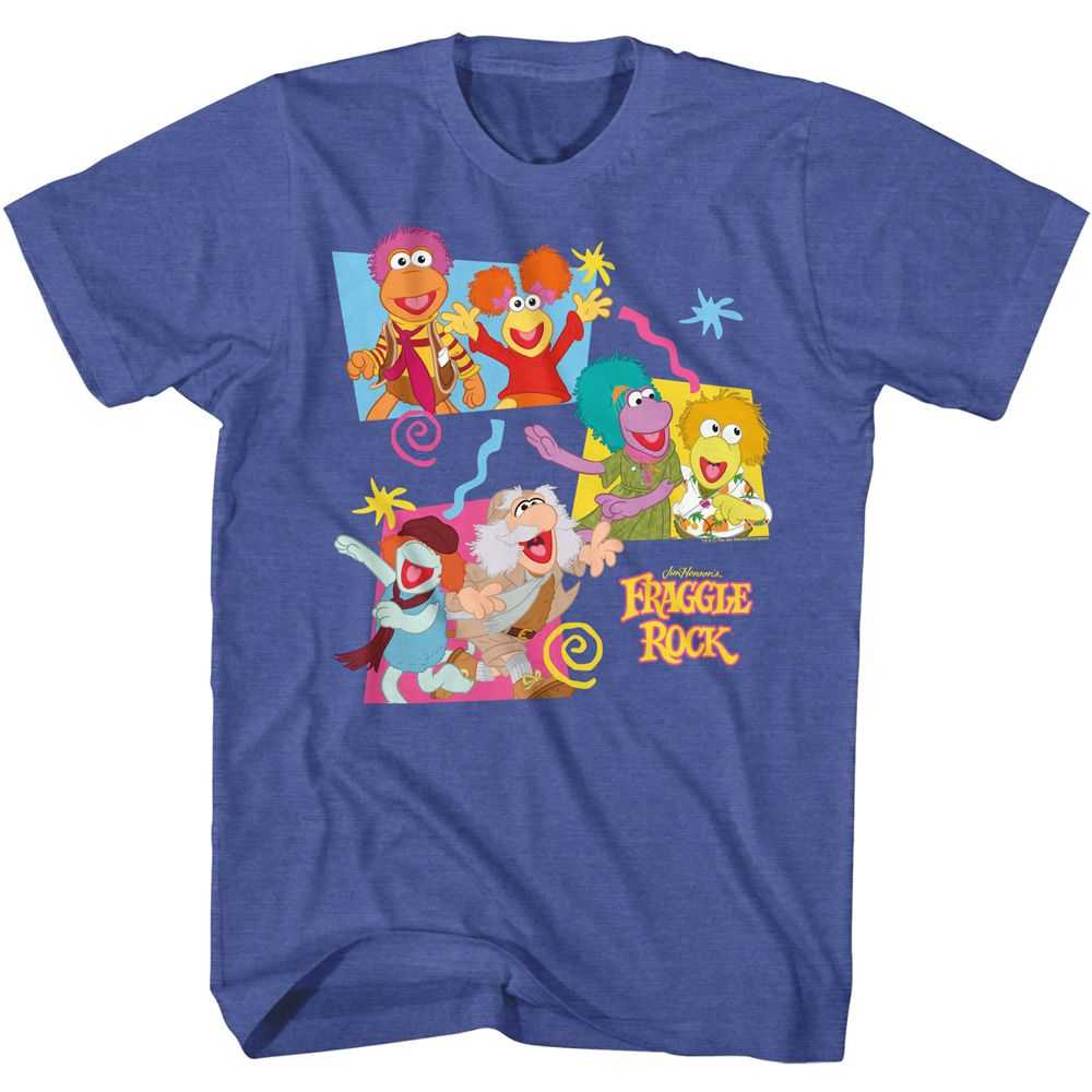 Fraggle Rock - FRAGGLE ROCK FRAGGLES IN BOXES Adult Shirt