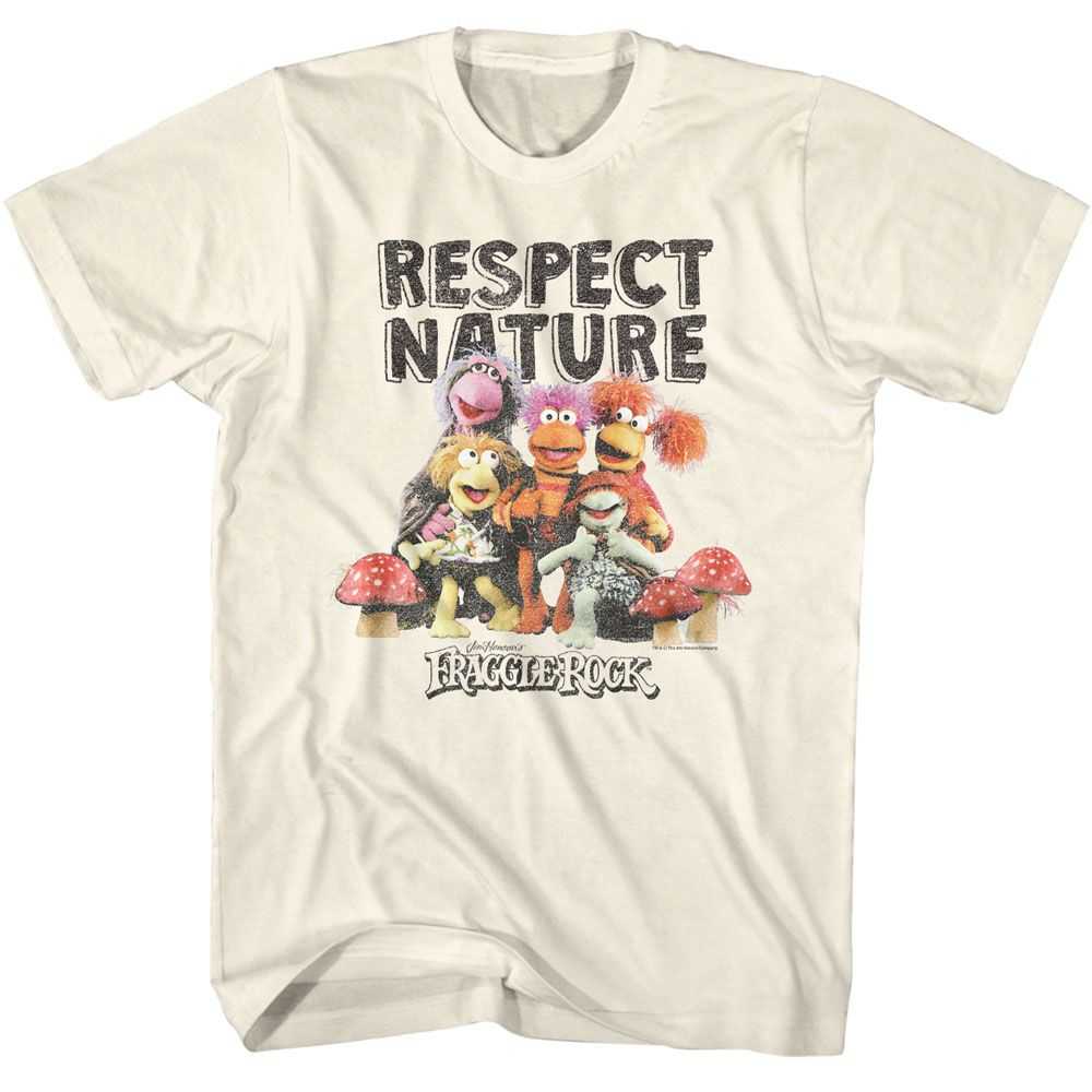 Fraggle Rock - FRAGGLE ROCK RESPECT NATURE Adult Shirt