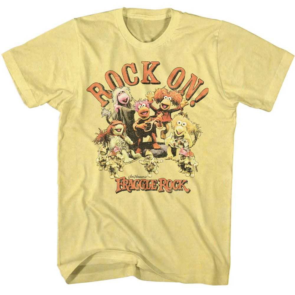 Fraggle Rock - FRAGGLE ROCK ROCK ON PUPPETS Adult Shirt