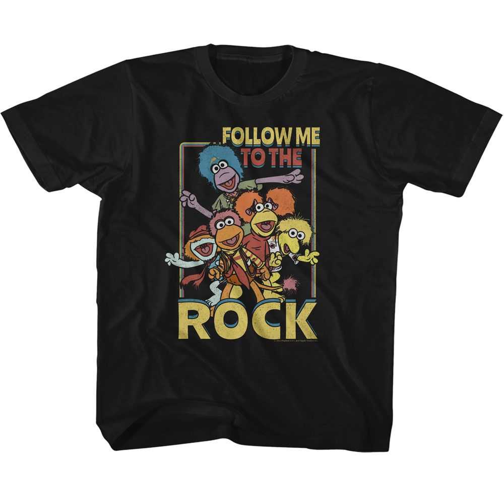 Fraggle Rock - FRAGGLE ROCK FOLLOW ME TO THE ROCK Youth Shirt