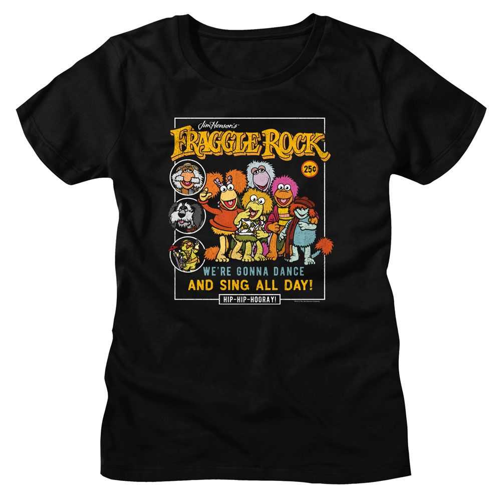 Fraggle Rock - FRAGGLE ROCK COMIC COVER STYLE Adult Shirt
