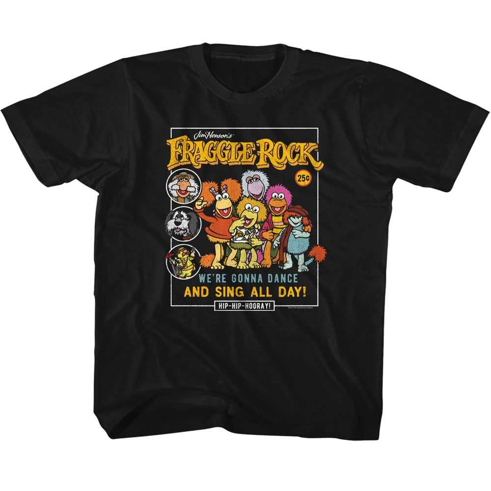 Fraggle Rock - FRAGGLE ROCK COMIC COVER STYLE Youth Shirt