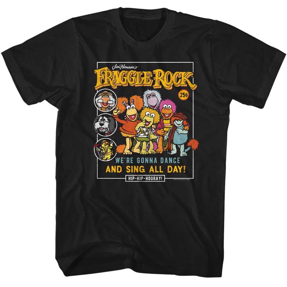 Fraggle Rock - FRAGGLE ROCK COMIC COVER STYLE Adult Shirt