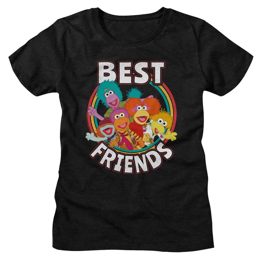 Fraggle Rock - FRAGGLE ROCK BEST FRIENDS Adult Shirt