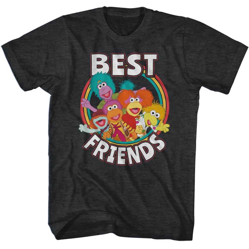 Fraggle Rock - FRAGGLE ROCK BEST FRIENDS Adult Shirt