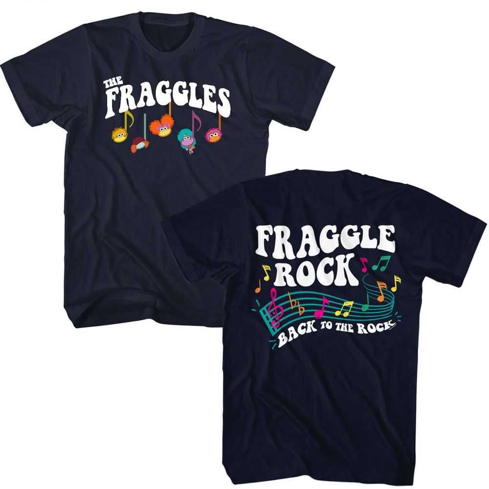 Fraggle Rock - FRAGGLE ROCK MUSIC NOTES Adult Shirt