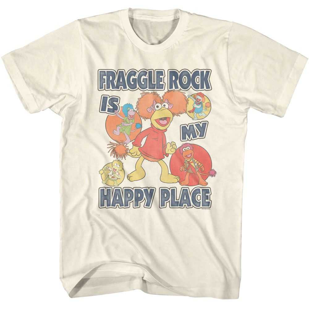 Fraggle Rock - FRAGGLE ROCK HAPPY PLACE Adult Shirt