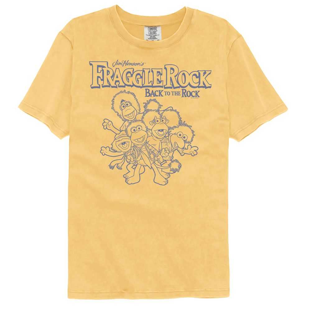Fraggle Rock - FRAGGLE ROCK GROUP LINEART Adult Shirt