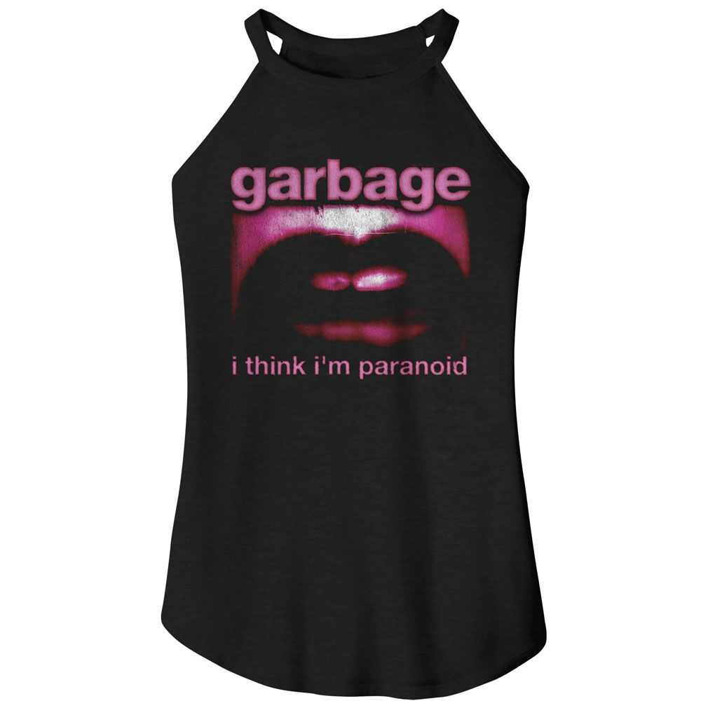 Garbage - GARBAGE PARANOID MOUTH Adult Shirt