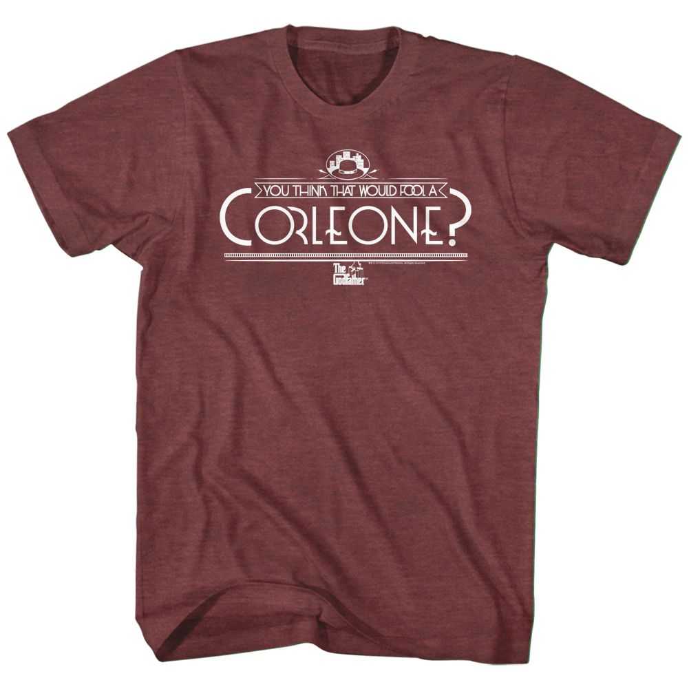 Godfather - FOOL A CORLEONE Adult Shirt