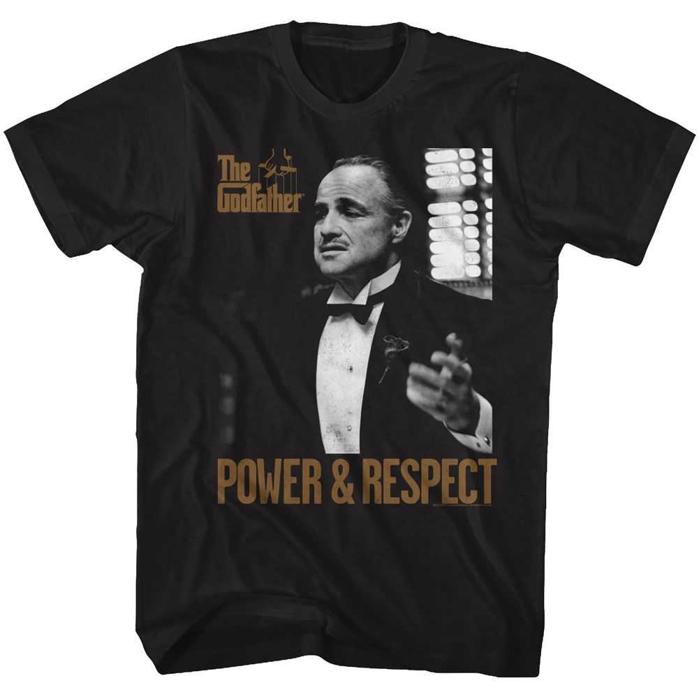 Godfather - POWER RESPECT Adult Shirt
