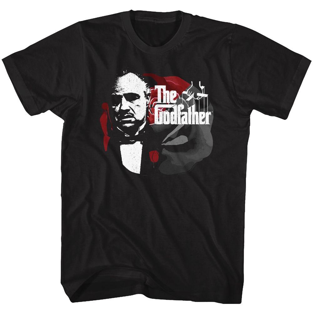 Godfather - ROSE AND LOGO Adult Shirt