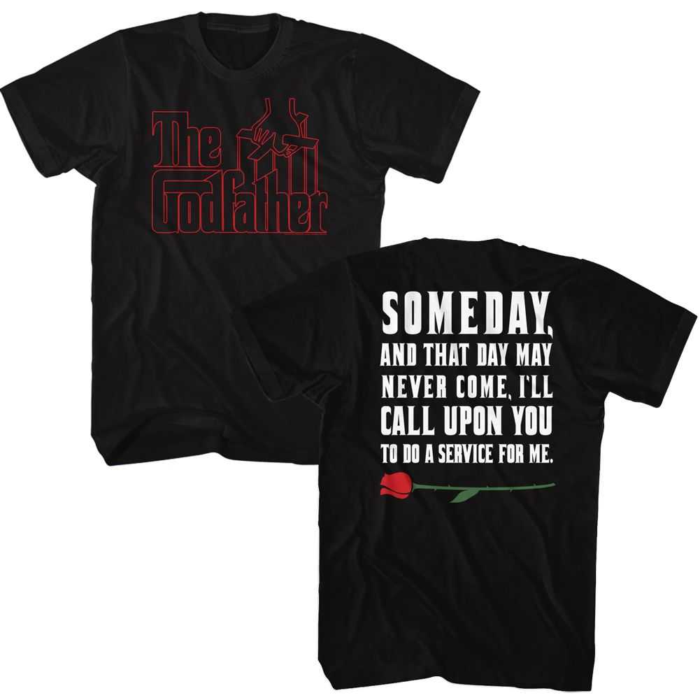 Godfather - GODFATHER-DO A SERVICE FOR ME Adult Shirt