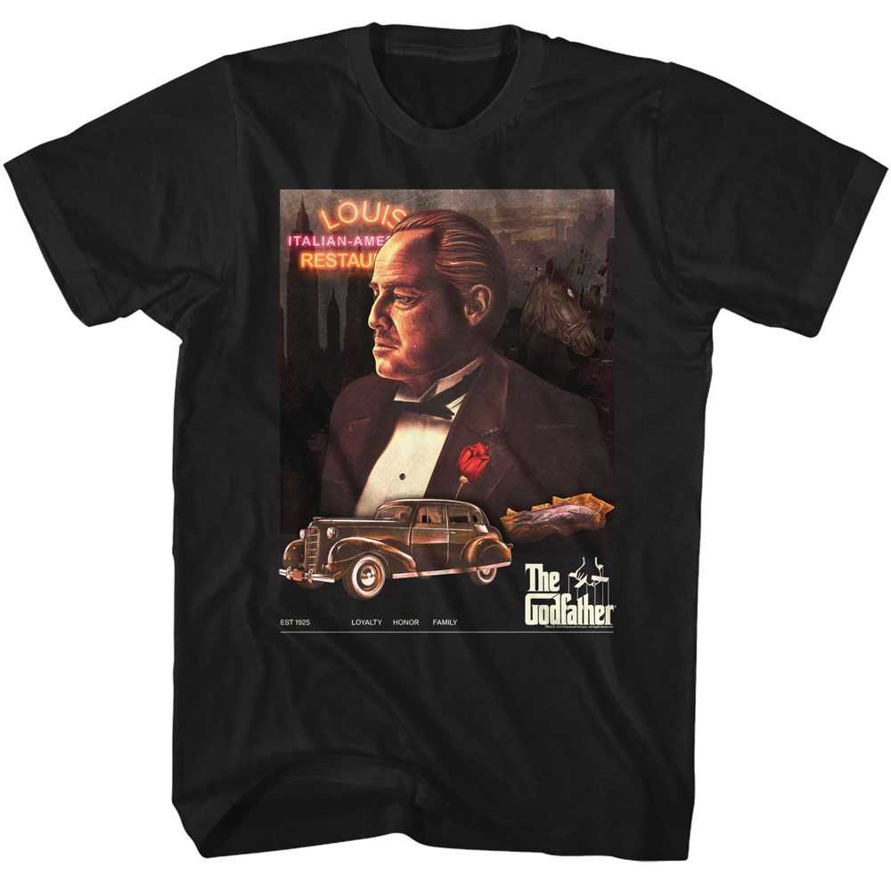 Godfather - GODFATHER POSTER COLLAGE NEON Adult Shirt