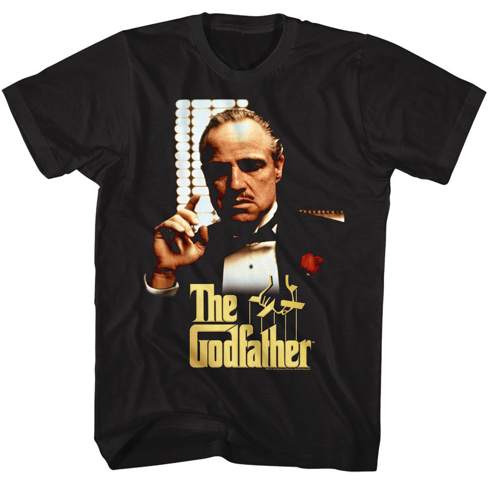 Godfather - GODFATHER GOLD LOGO POINT Adult Shirt