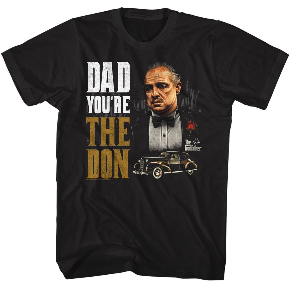 Godfather - GODFATHER DAD YOURE THE DON Adult Shirt
