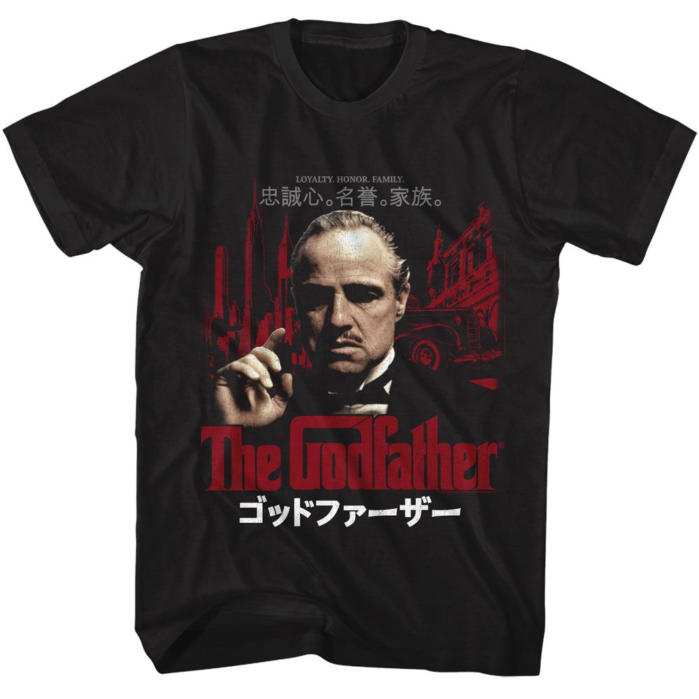Godfather - GODFATHER LOYALTY HONOR FAMILY Adult Shirt