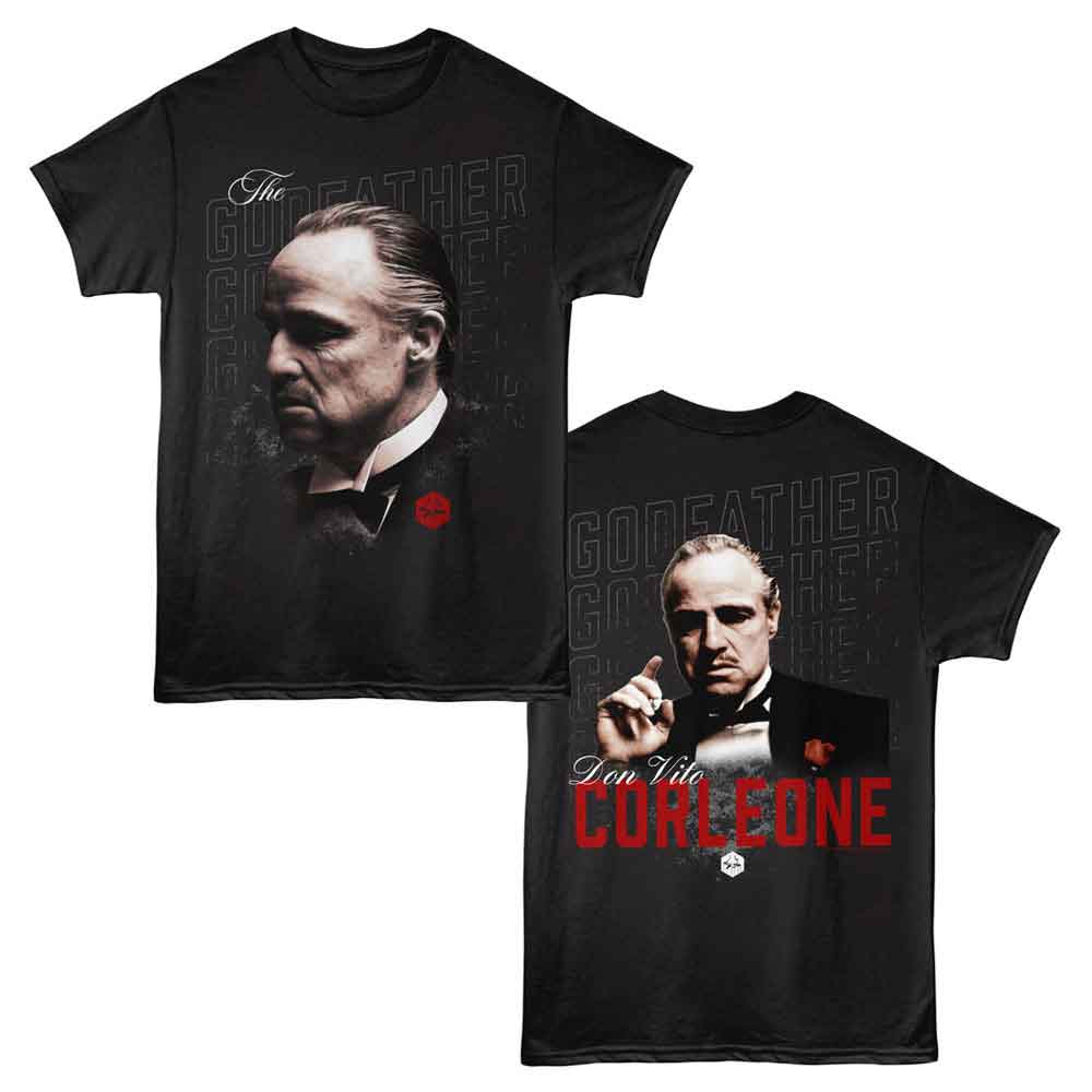 Godfather - GODFATHER REPEAT TEXT F B Adult Shirt