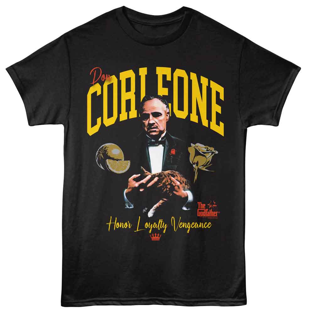 Godfather - GODFATHER HONOR LOYALTY VENGEANCE Adult Shirt