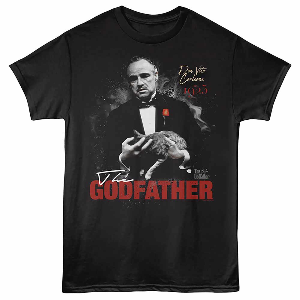 Godfather - GODFATHER CAT PET 1925 Adult Shirt